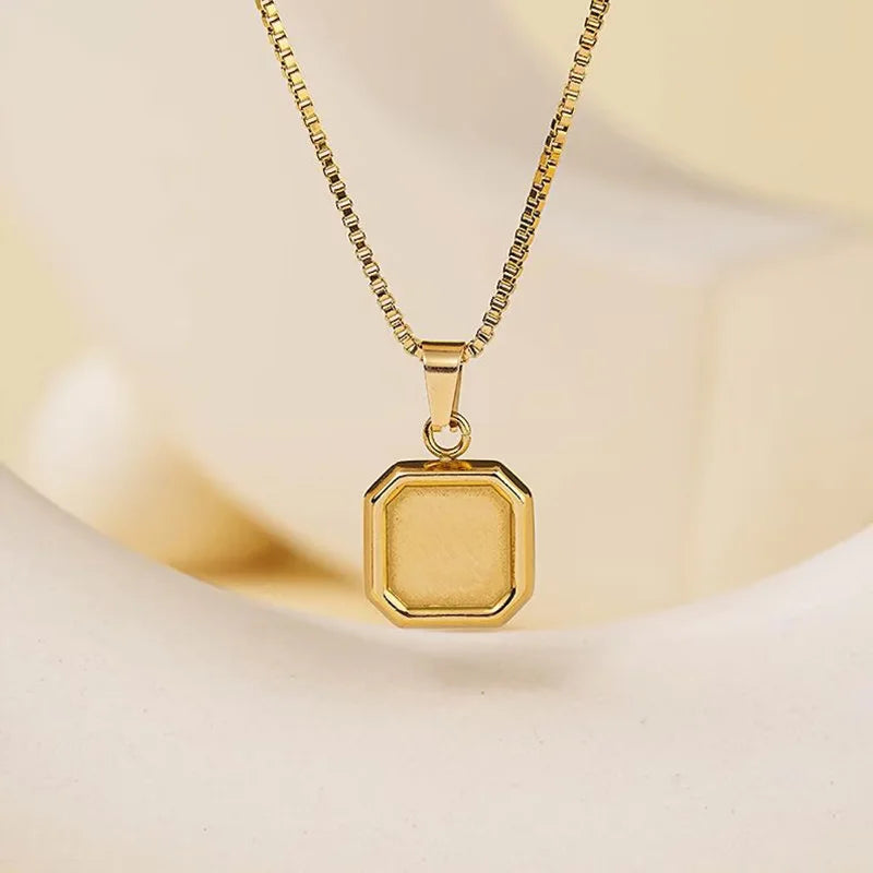 Hidden Memory Projection Necklace